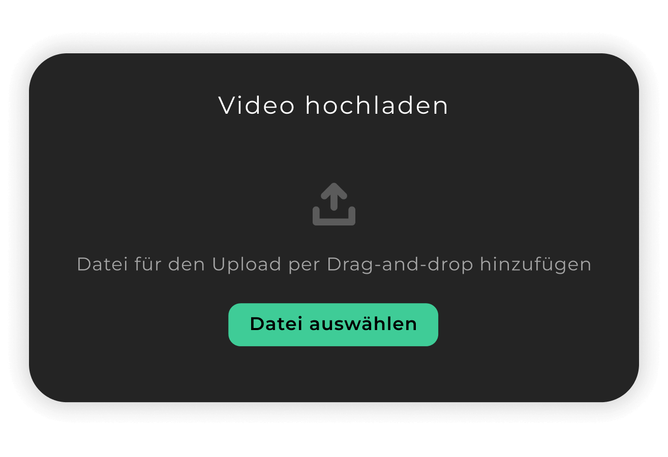 Lade das Video hoch